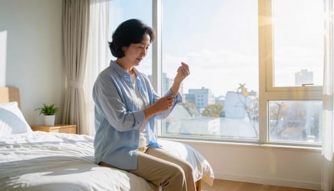 유방암 수술 후 팔이 퉁퉁 붓고 안 빠져요, 밤마다 소매가 꽉 낍니다