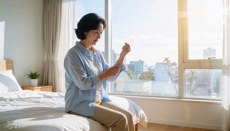 유방암 수술 후 팔이 퉁퉁 붓고 안 빠져요, 밤마다 소매가 꽉 낍니다