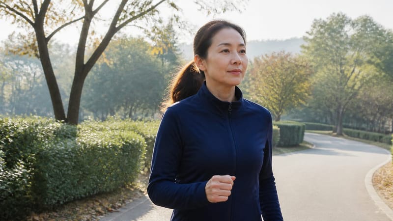 주 5회, 하루 30분 걷기는 대사와 혈관 건강 관리의 기본입니다.