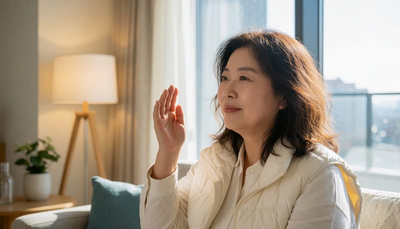 안면홍조와 발한은 갱년기 시기에 흔히 나타나는 대표 증상입니다.
