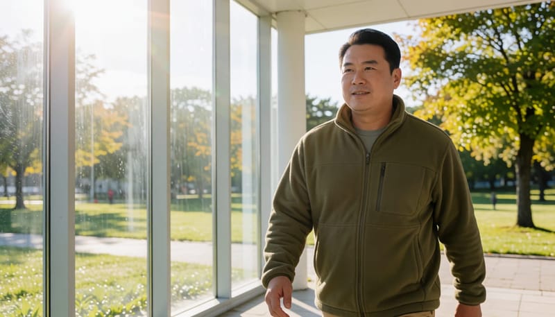 유산소 운동은 주 5회, 하루 30분 정도의 빠르게 걷기로 시작해볼 수 있습니다.