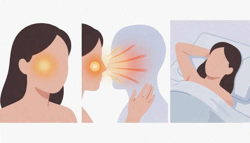 에스트로겐 저하가 체온 조절과 자율신경계에 미치는 영향