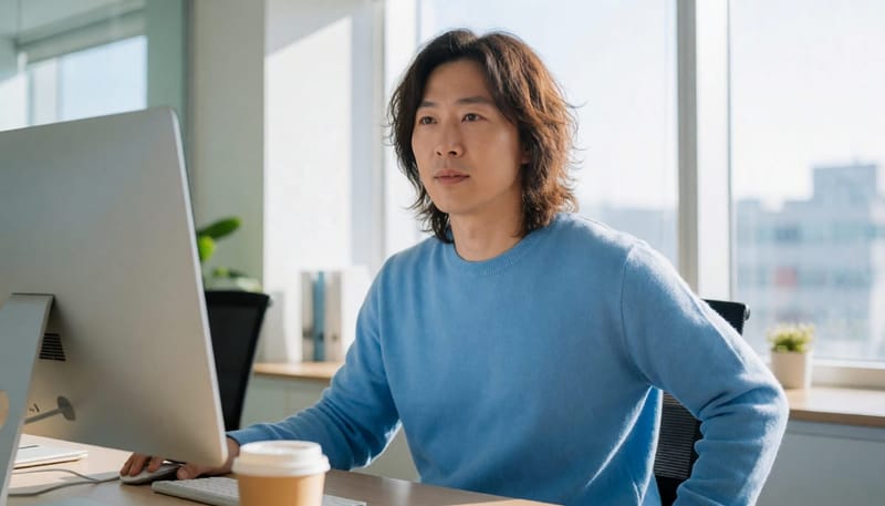 장시간 앉아 일하는 환경에서는 불편감이 누적돼 업무 집중도에 영향을 줄 수 있습니다.