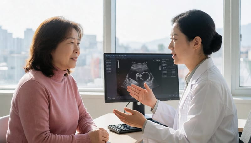 질식초음파 결과는 다음 검사 방향을 정하는 단서로 활용됩니다.