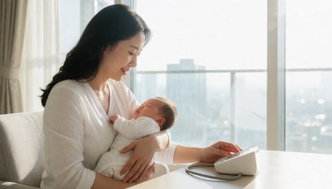 망포 산후검진, 환절기 6주차에 꼭 챙겨야 할 것