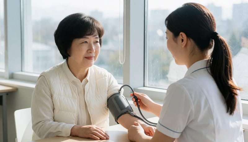 혈압과 공복혈당 같은 대사증후군 지표는 여성검진에서 심혈관 위험을 가늠하는 기준으로 활용됩니다.
