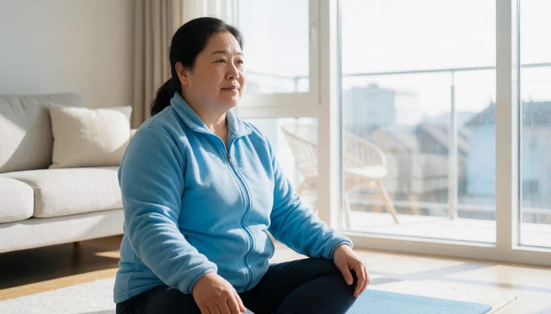 골반저 근육 운동은 짧은 시간이라도 매일 반복하는 것이 중요합니다.