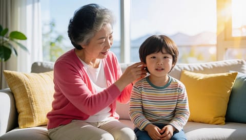 귀 뒤쪽 뼈를 누르면 아파요, 열도 있다면 나이대별로 다릅니다