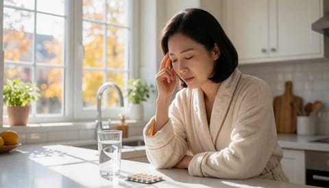 환절기 아침, 두통약을 매일 먹는데 오히려 두통이 더 잦아져요