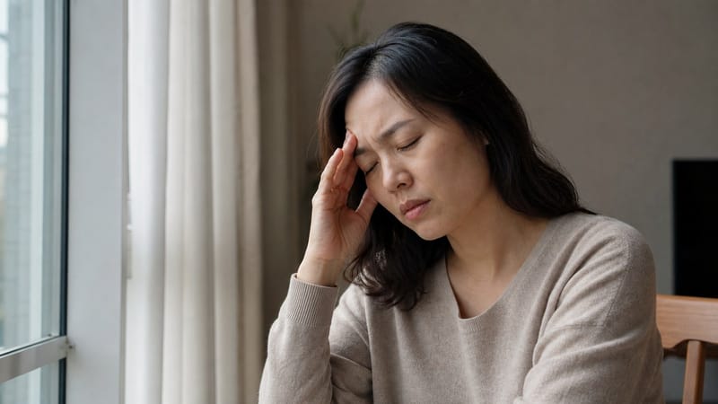 편두통이 한 달 15일 넘으면, 심장과 뇌도 위험합니다