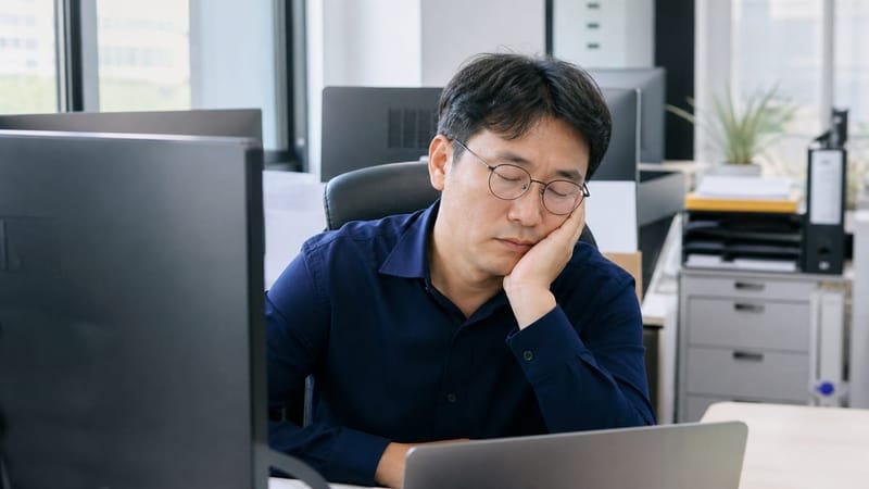 낮 동안 반복되는 졸음과 집중력 저하는 밤사이 부족했던 잠이 누적된 결과일 수 있습니다.