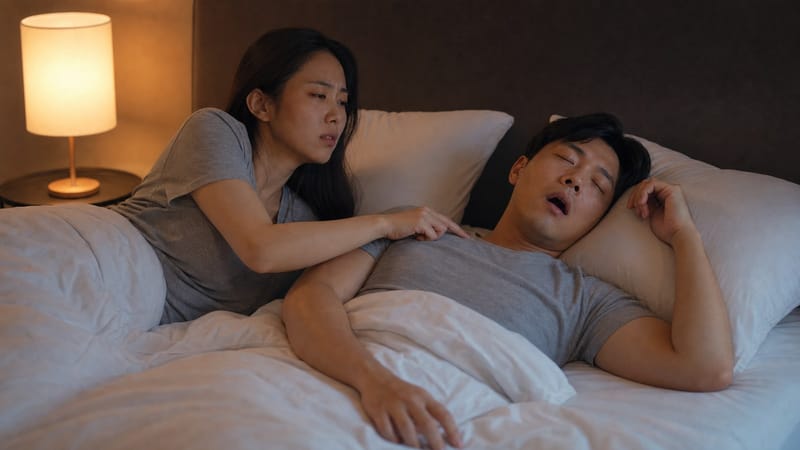 목동 코골이, 옆에서 숨이 멎었다는 말을 들었을 때 확인할 것들