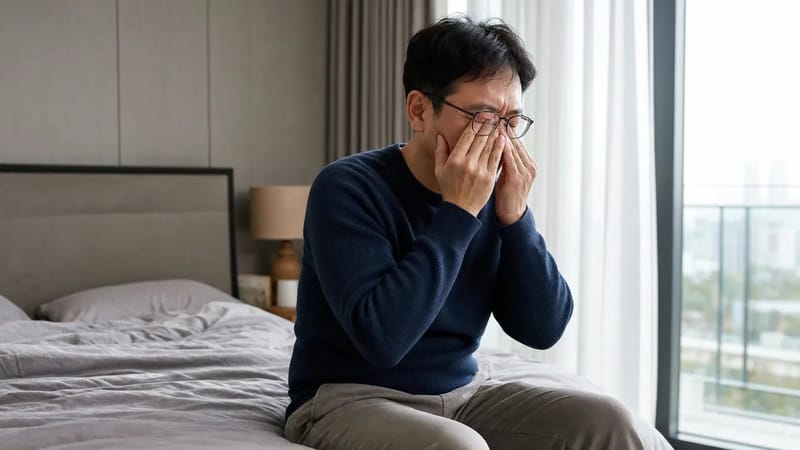 아침에 일어나도 개운함이 없는 날이 반복된다면 원인을 확인해볼 신호일 수 있습니다.