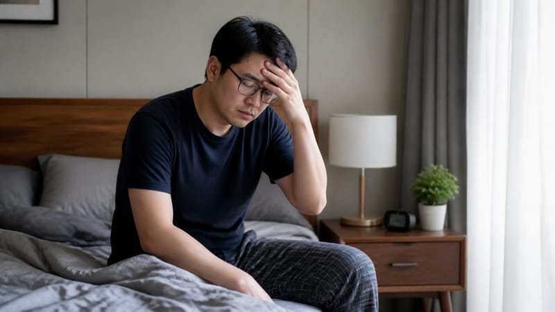 잠에서 깬 뒤에도 개운하지 않은 느낌은 대표적인 자가 점검 항목입니다.