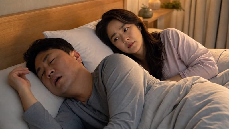 가족이 먼저 호흡의 변화를 알아채는 경우가 적지 않습니다.