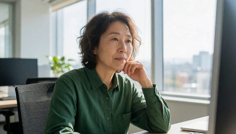 충분히 잔 것 같아도 낮 동안 졸음이 반복되는 모습입니다.