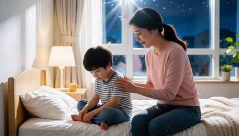열은 안 높은데 기침만 2주, 밤마다 못 자는 아이라면