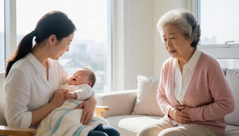 영유아와 고령층에서 다르게 나타나는 장염 증상 모습