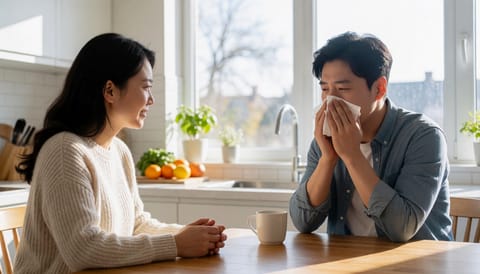 코를 풀면 머리 전체가 띵하게 울려요, 방치하면 커지는 위험