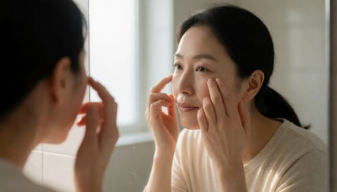 환절기 아침, 눈 밑이 자꾸 거뭇하게 그늘져 보여요