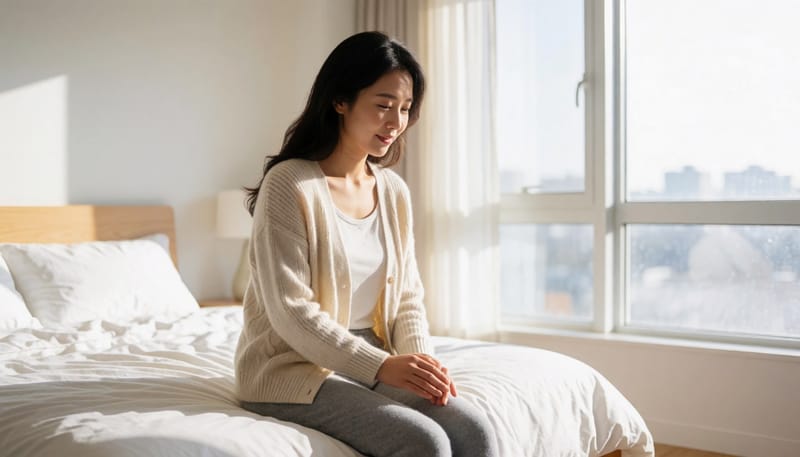 아랫배 한쪽이 묵직하고 뭔가 만져지는 느낌, 원인과 대처법