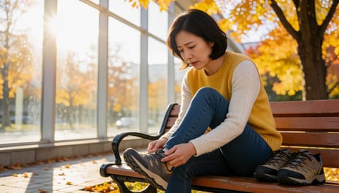 발바닥에 자꾸 생기는 이것, 티눈이랑 뭐가 다를까요