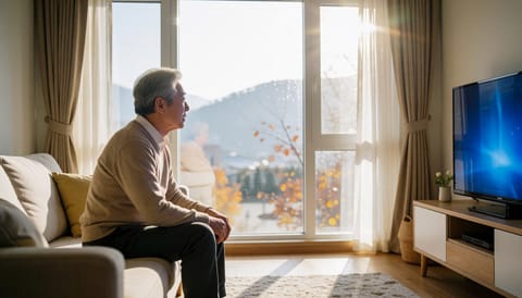 퇴직한 아버지가 하루 종일 멍하게 계세요, 환절기엔 더 심해지는 이유