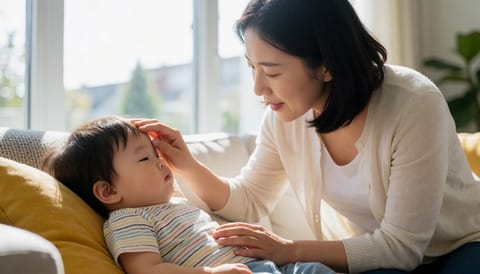 어린이집 다녀온 아이가 갑자기 심한 설사와 구토를 해요, 골든타임 체크