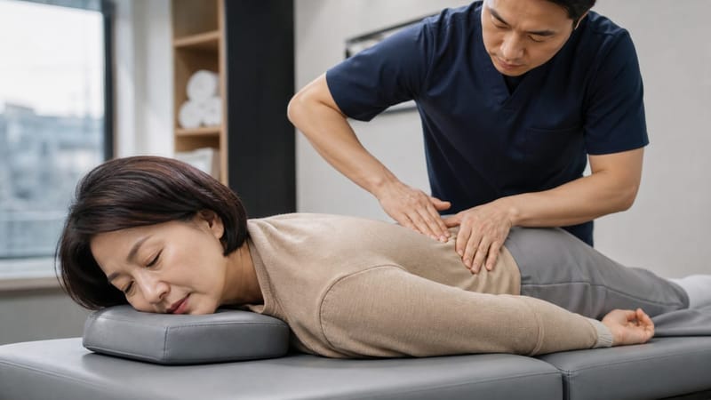 통증 양상에 따라 물리치료와 시술 중 적합한 방법이 달라집니다