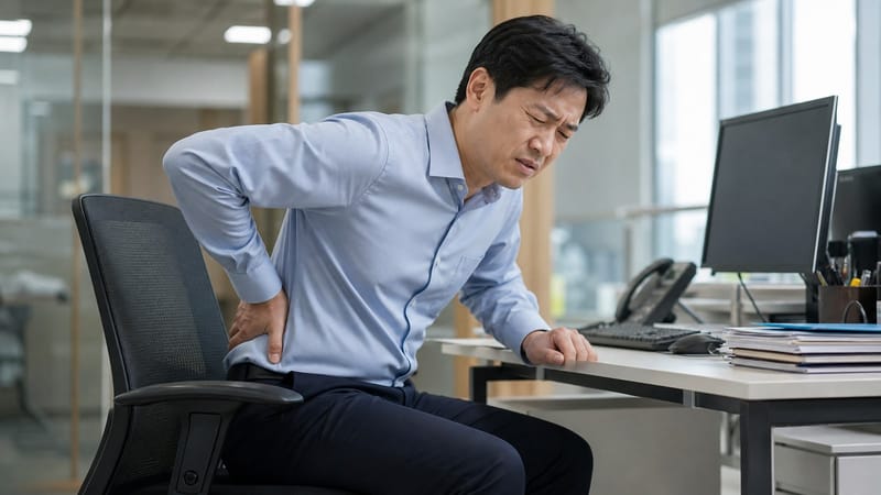 고산동 허리통증, 쉬어도 안 나을 때 치료 선택 기준