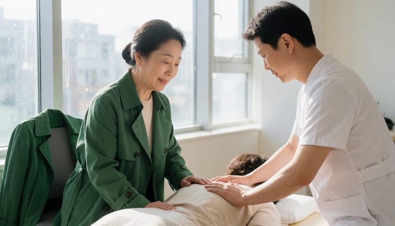도수치료는 1회 20~30분 내외로 진행되며, 치료사가 손으로 직접 관절과 근육의 긴장을 풀어줍니다.
