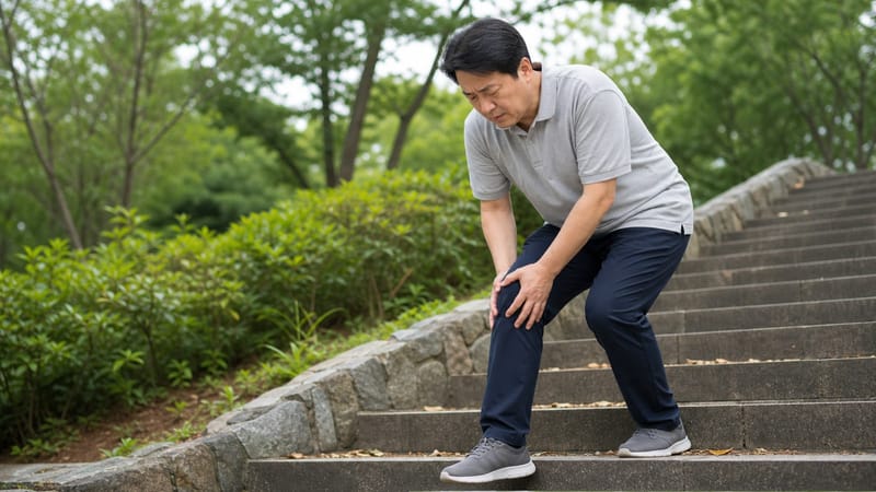 의정부 무릎통증, 퇴근길 계단에서 유독 욱신거린다면