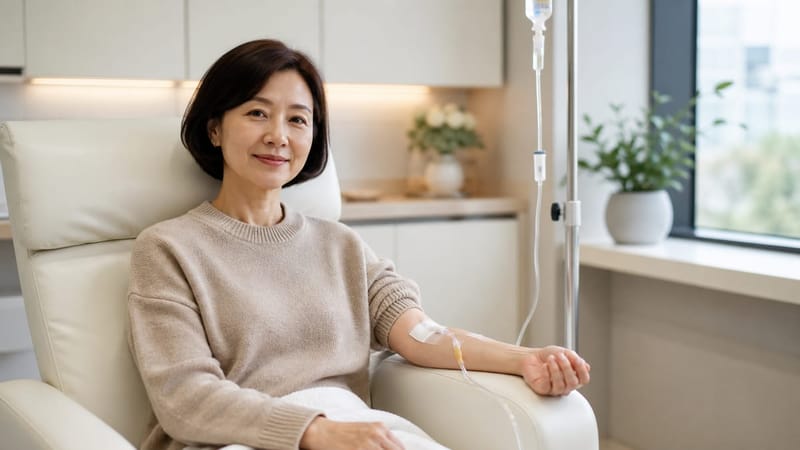 면역주사는 정맥을 통해 영양성분을 직접 체내로 공급하는 시술입니다.