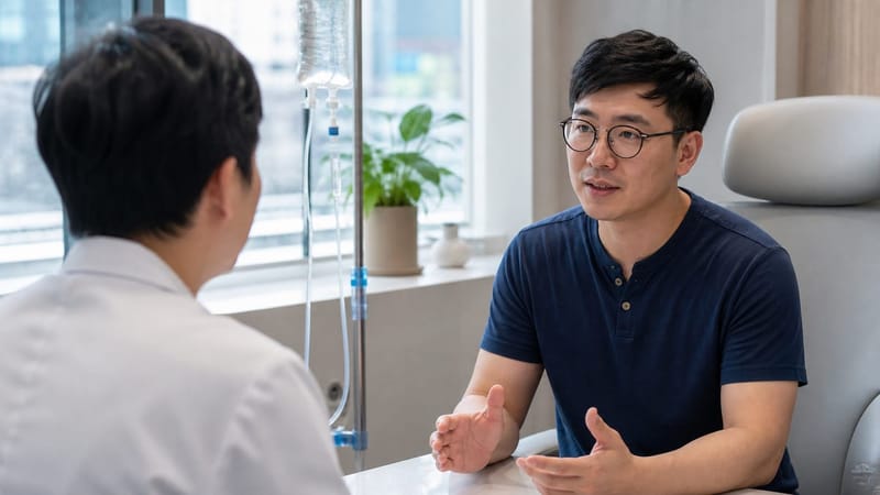 면역주사를 고려하기 전 성분과 용량에 대해 상담하는 과정이 필요합니다.
