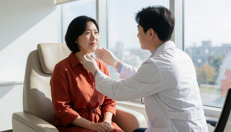 낭종 주변이 붉어지거나 통증이 동반되면 진료를 통한 확인이 필요합니다.