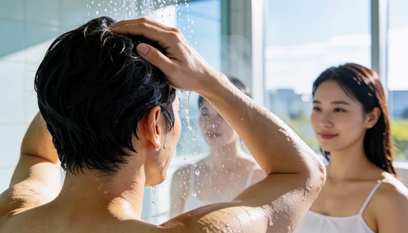 머리 감을 때마다 두피에서 진물이 나요, 샴푸 교체가 먼저일까요