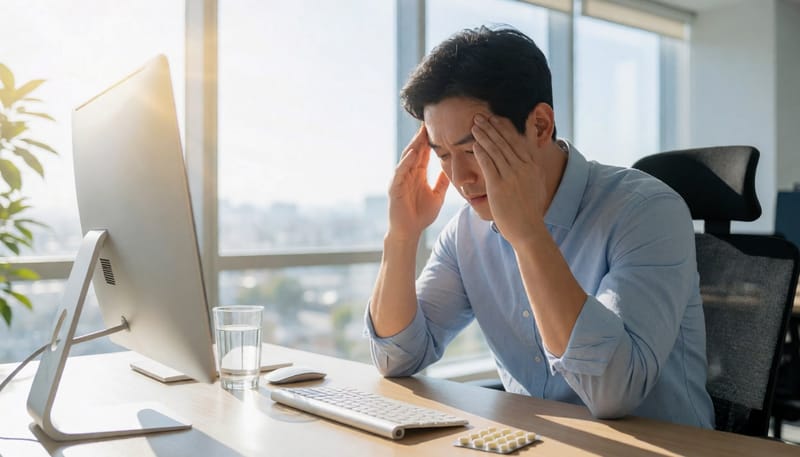 수면제 복용 다음날 멍한 머리, 업무 집중력까지 흔드는 이유