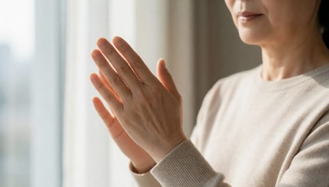 40대 지나 손등에 갑자기 거뭇한 반점이 여러 개 생겼다면