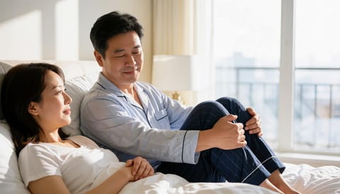 환절기 아침마다 허리를 뒤로 젖히면 아프고 다리까지 저려요