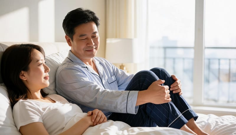 환절기 아침마다 허리를 뒤로 젖히면 아프고 다리까지 저려요