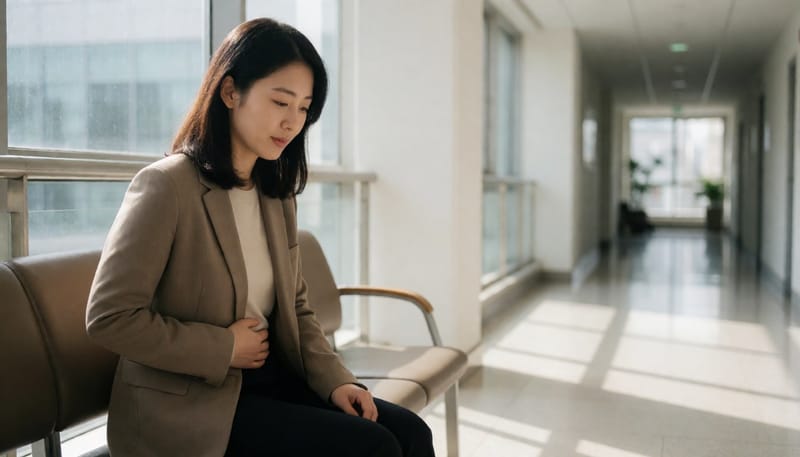 면접 앞두고 스트레스 받으면 배가 아프고 화장실을 가는 이유