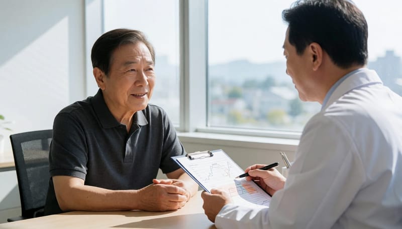 검사 결과를 바탕으로 치료 방향을 상담하는 과정도 전체 흐름의 일부입니다