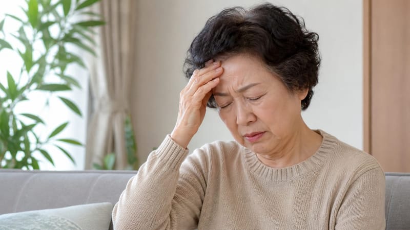 어지럼증은 고령층에서 흔히 겪는 증상 중 하나입니다.