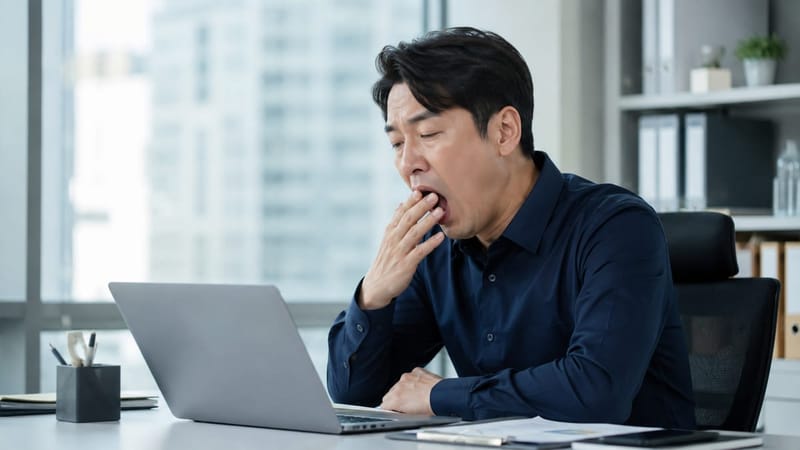 낮 동안 반복되는 졸음은 코골이·수면무호흡과 연결된 신호일 수 있습니다