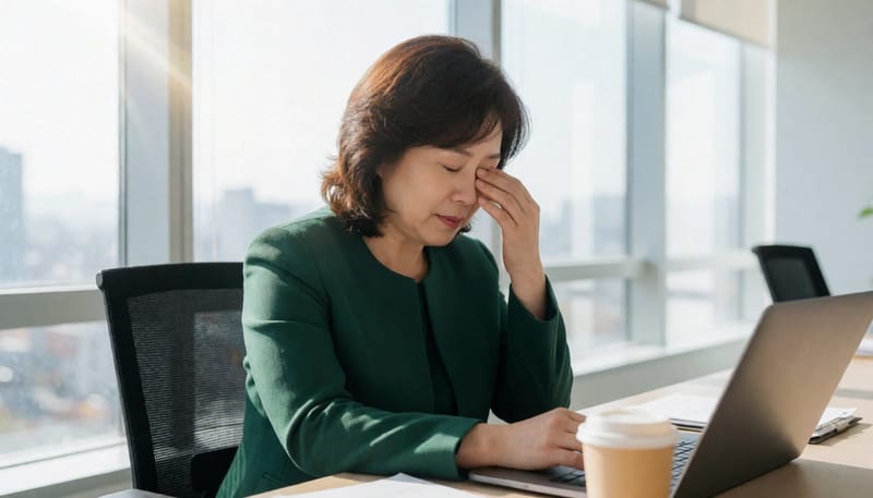 낮 동안 반복되는 졸음은 야간 수면 상태를 점검해야 할 신호일 수 있습니다.