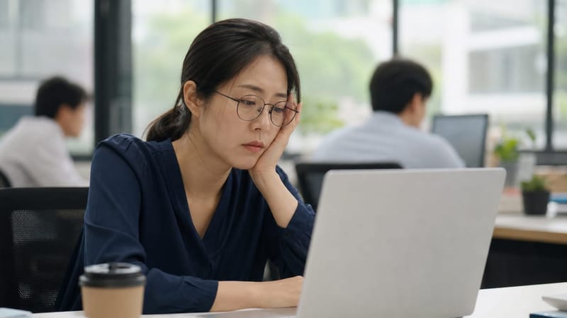 충분히 잤다고 느껴도 낮 동안 졸음이 반복된다면 야간 증상과 함께 확인해볼 필요가 있습니다.