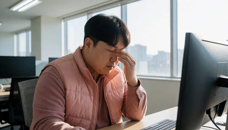 야간·교대근무는 나이와 상관없이 수면 리듬을 흔드는 대표적 요인입니다