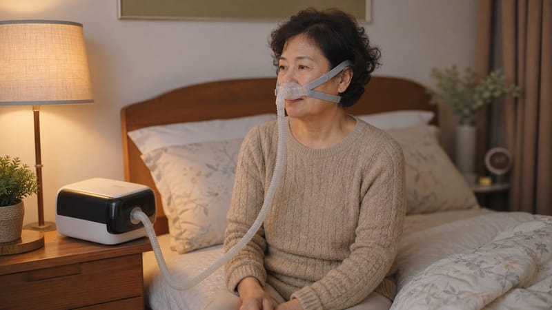 양압기는 대여 형태로 이용하며 꾸준한 사용이 중요합니다