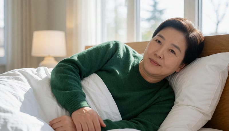 양압기 사용 초기에는 마스크 착용에 적응하는 시간이 필요합니다