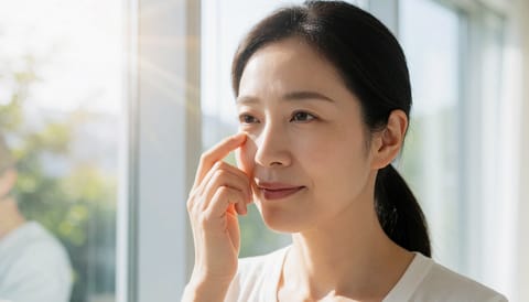 눈 밑에 좁쌀 같은 게 여러 개, 짜도 안 없어진다면